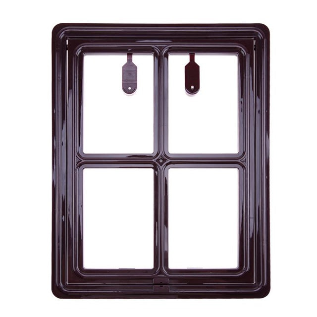 Plastic Pet Cat Puppy Dog Gates Door Safe Flap Door Mesh Window Gate Dog Flap Wall Mount Pet Door For Pets Supplies